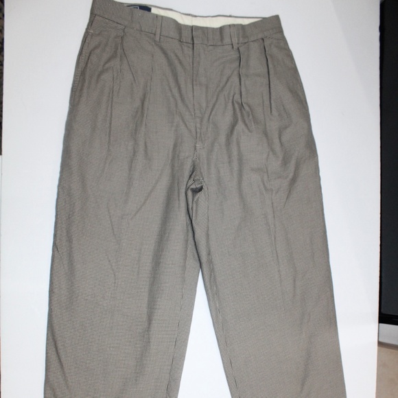 Polo Ralph Lauren Other - Polo Ralph Lauren Dress Pants Pleated Houndstooth